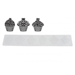 TRD12 cupcakes - SILICONE MAT 80X400 H 1,8 MM