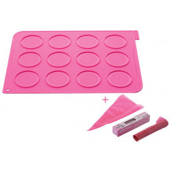 WOP01 - KIT SILICONE MAT ø70 MM with 24 disposable bags