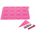 WOP01 - KIT SILICONE MAT ø70 MM with 24 disposable bags